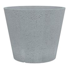 Product image of ეზოს პლასტმასის ქოთანი Scheurich 238/49 C-Cone Stony Grey 46 ლ