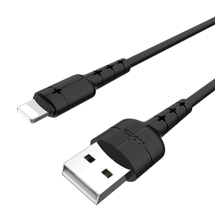 hoco-x30-star-charging-data-cable-for-lightning-black-photo-4