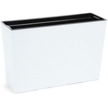 Product image of LAMELA WERBENA 19x56სმ 12ლ თეთრი პლასტმასის ქოთანი