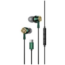 Product image of USAMS US-SJ482 EP-43 Green Type-C მობილურის ყურსასმენი