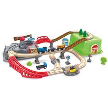 Product image of Hape Railway Bucket Builder Set სათამაშო ტრასა