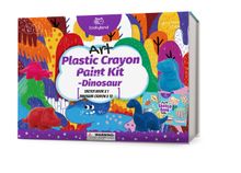 Product image of Crayon Paint Kit – Dinosaur — „დინოზავრების ფერადი თავგადასავალი“