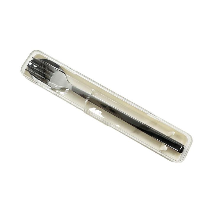 stainless-steel-portable-cutlery-set-fork-spoonbeige-kovzisa-da-changlis-nakrebi