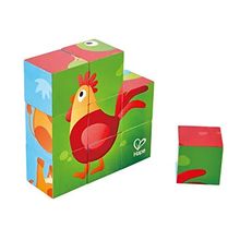 Product image of Hape ხის პაზლი Farm Animal Block Puzzle