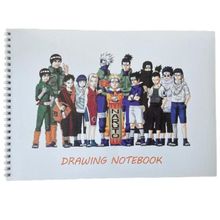 Product image of სახატავი რვეული ზამბარით A4 Naruto