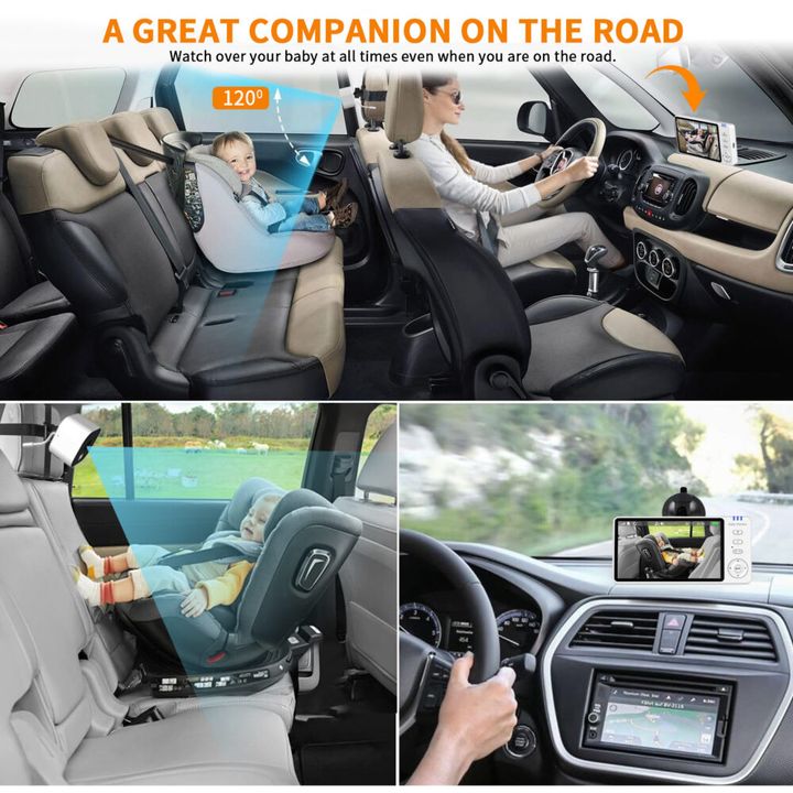 anhong-abm950-baby-car-camera-monitor-manqanis-dzidza-kamera-photo-2