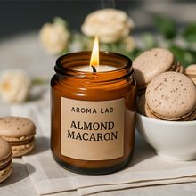 Product image of AROMA LAB Almond Macaron სურნელოვანი სანთელი