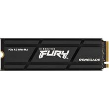 Product image of PC Components/ SSD/ Kingston Fury Renegade 2TB PCIe Gen 4.0 NVMe M.2 Internal Gaming SSD with Heat Sink  SFYRDK/2000G