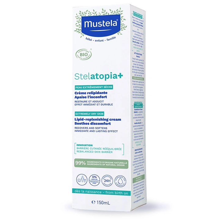 Mustela STELATOPIA+ ტანის დამატენიანებელი კრემი - Extra.ge - 854317