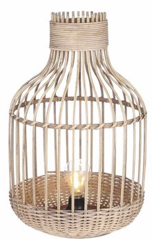 Product image of Mica Decorations, Ostra, LED ფარანი-ლამფა, ყავისფერი, 47 x 30 სმ
