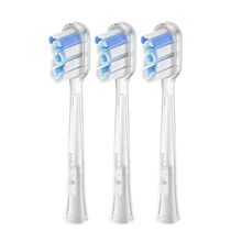 Product image of Laifen brush head Super-Clean Brush Head (Transparent) Pack of 3 კბილის ჯაგრისის თავები