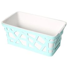 Product image of GARDEN DESIGN ნს-100 4.2 ლ ცისფერი პლასტმასის საყვავილე ქოთანი მოზაიკის დიზაინით