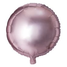 Product image of Falcon ფოლგირებული ბუშტი მრგვალი 45 სმ ვარდისფერი 1ც