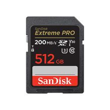 Product image of SanDisk 512GB Extreme PRO SD/XC UHS-I Card 200MB/S V30/4K Class 10 SDSDXXD-512G-GN4IN SD ბარათი