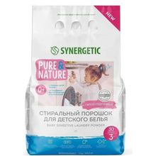 Product image of Synergetic BABY SENSITIVE 3 კგ ჰიპოალერგიული სარეცხი ფხვნილი საბავშვო სარეცხისთვის