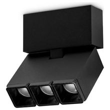 Product image of NEW LIGHT SLC78025 3X2W 3000K ქვიშისფერი შავი დაუნლაითი ჭერის სანათი