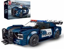 Product image of Mould King 27010 Porsche 911 Sports Car პოლიციის მანქანა