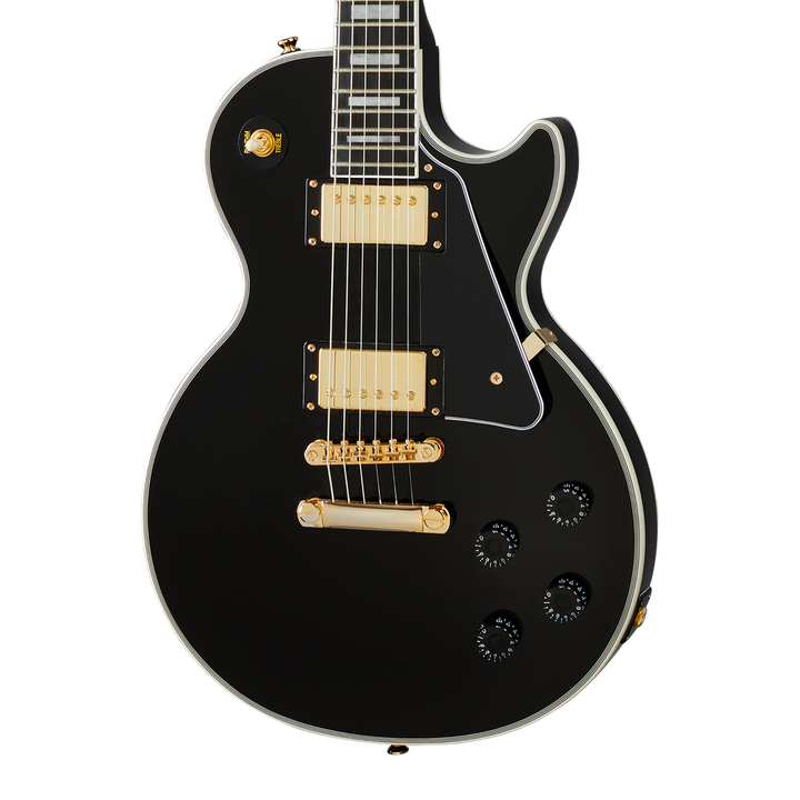 epiphone-les-paul-custom---ebony-incl-premium-gig-bag-eleqtro-gitara-photo-2