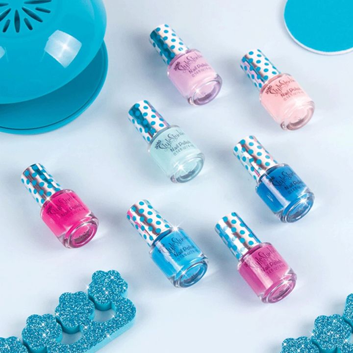 frchkhilis-laqis-nakrebi-make-it-real-43235mr-3c4g-nail-studio-set-blue-photo-2