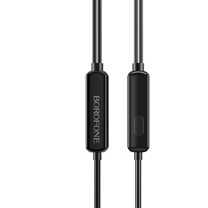borofone-bm40-sage-universal-earphones-with-mic-black-photo-2