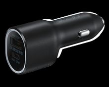 Product image of Car Charger/ Samsung 25W/15W Car Charger Duo (w/o Cable) Black (EP-L4020NBEGRU)