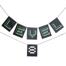 Product image of კონტროლერის ბანერი LEVEL შავ-მწვანე ფერში 1.8 მ