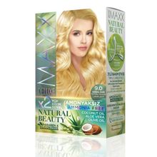 Product image of MAXX DELUXE NATURAL BEAUTY თმის საღებავი უამიაკო 9.0
