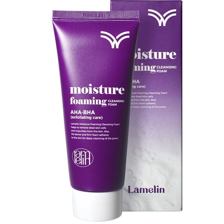lamelin-moisture-foaming-cleansing-foam-aha-bha-sakhis-gamtsmendi-qafi