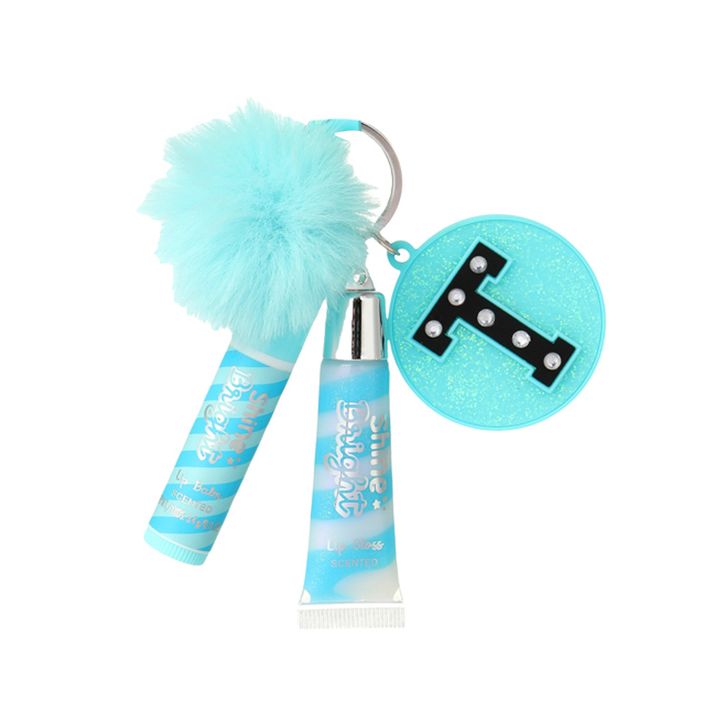 miniso-dessert-theme-letter-design-lip-care-keychain-t-sabavshvo-tuchis-movlis-nakrebi
