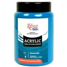 Product image of ROSA 400მლ Turquoise Blue აკრილის საღებავი 