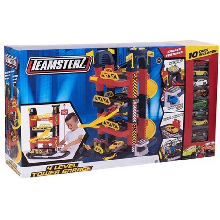 hti-toys-teamsterz-manqanebis-sadgomi-photo-4