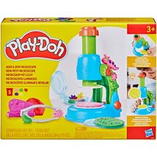 Product image of Play-Doh Light & Look Microscope playset განსავითარებელი სათამაშო