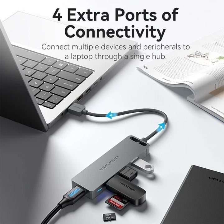 vention-chmhf-4-port-usb-20-hub-with-power-supply-1m-gray-usb-habi-photo-4