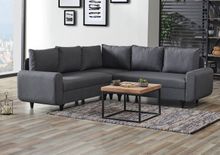 Product image of კუთხის დივანი Flavia Plus ნაცრისფერი (KG1078)