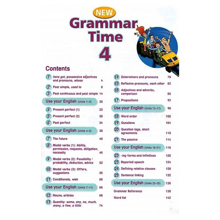 Grammar Time 4 Student Book + CD უცხო ენები - Extra.ge - 651443