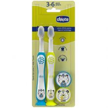Product image of Chicco კბილის ჯაგრისების ნაკრები