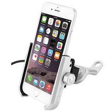 Product image of MOTOWOLF მეტალის მობილურის სამაგრი დამტენით სარკის