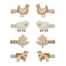 Product image of Mimi & Lula ფერმისცხოველების პატარა თმის სამაგრები 8ც