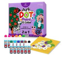 Product image of Dot Paint – 12 Color — „ფერთა დიდი დღესასწაული“
