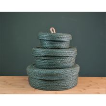 Product image of Home and Styling 16სმ კალათა თავსახურით დიდი