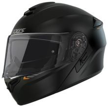Product image of AXXIS STORM SV SOLID A1 GLOSS BLACK M მოდულარი ჩაფხუტი 