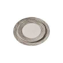 Product image of Nisse თეფში ფაიფურის ვერცხლისფერი ორნამენტით 20 სმ