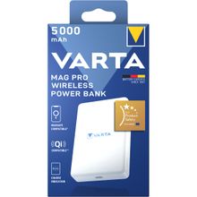 Product image of VARTA Mag Pro Wireless Power Bank 5000 პორტატული დამტენი