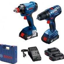 Product image of BOSCH GDX 180-LI + GSR 180 შურუპდამჭერი აკუმლატორით