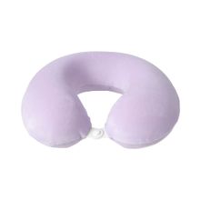 Product image of კისრის ბალიში/Solid Color Memory Foam U-Shaped Pillow (Purple)