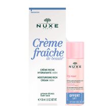 Product image of Nuxe Creme Fraiche სახის კრემი + მიცერალური წყალი