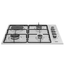Product image of Beko HIGM 64123 SX კომბინირებული ჩასაშენებელი ქურის ზედაპირი