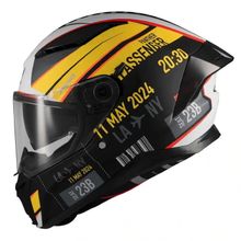 Product image of AXXIS PANTHER SV PASSENGER B3 MATT BLACK YELLOW M დახურული ჩაფხუტი
