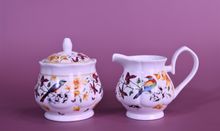 Product image of სარძევე 260 მლ + საშაქრე 360 მლ-იანი ნაკრები; მასალა: ფაიფური