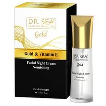Product image of DR. SEA GOLD END VITAMIN E სახის ღამის კრემი 50მლ
